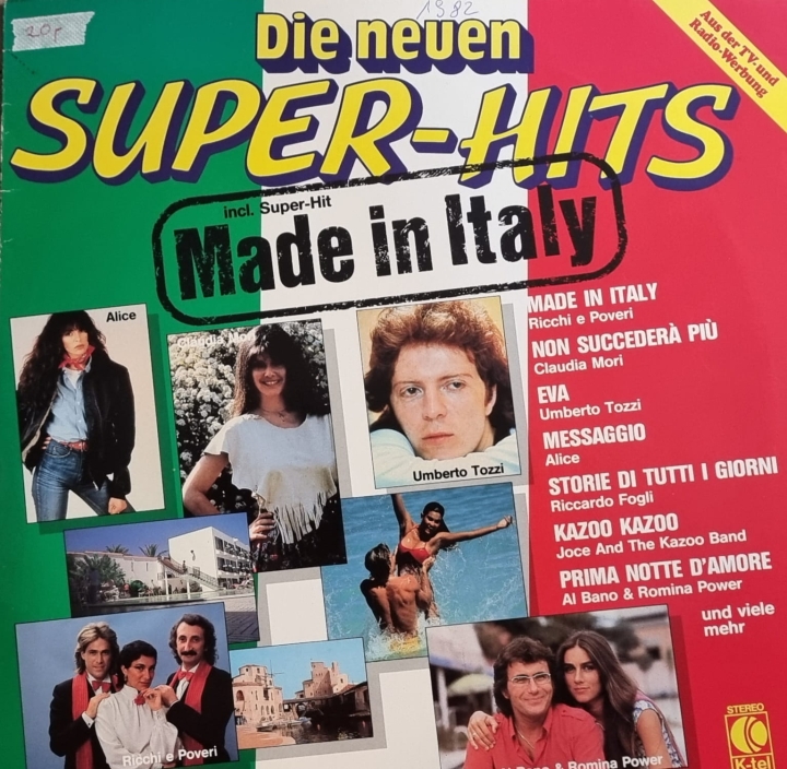 Super-Hits - Made In Italy K-Tel – TG 1395