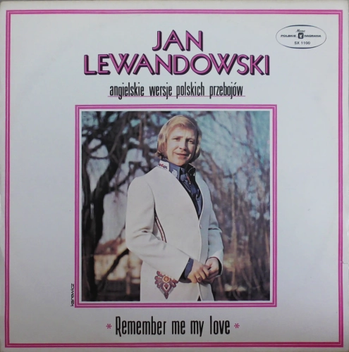 Jan Lewandowski – Remember Me My Love Polskie Nagrania Muza – SX 1100