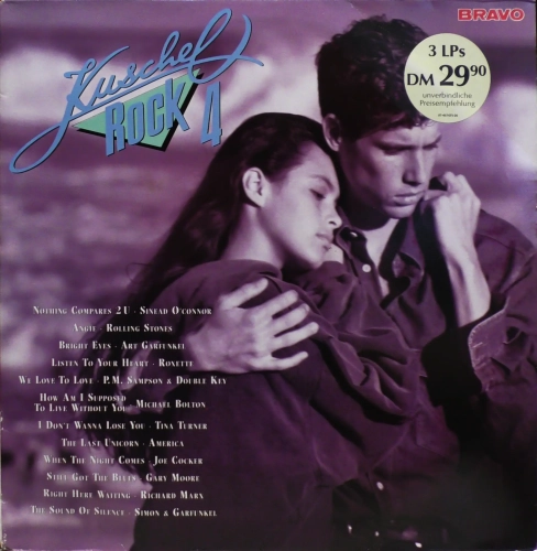 Kuschelrock 4 | 3LP CBS 467475 1.