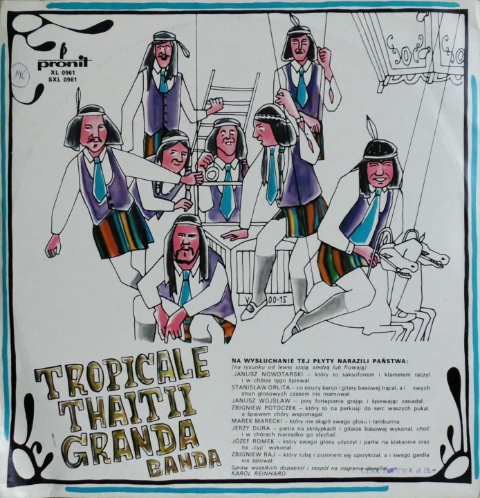 Tropicale Thaitii Granda Banda – Koty Za Płoty Pronit – XL 0961