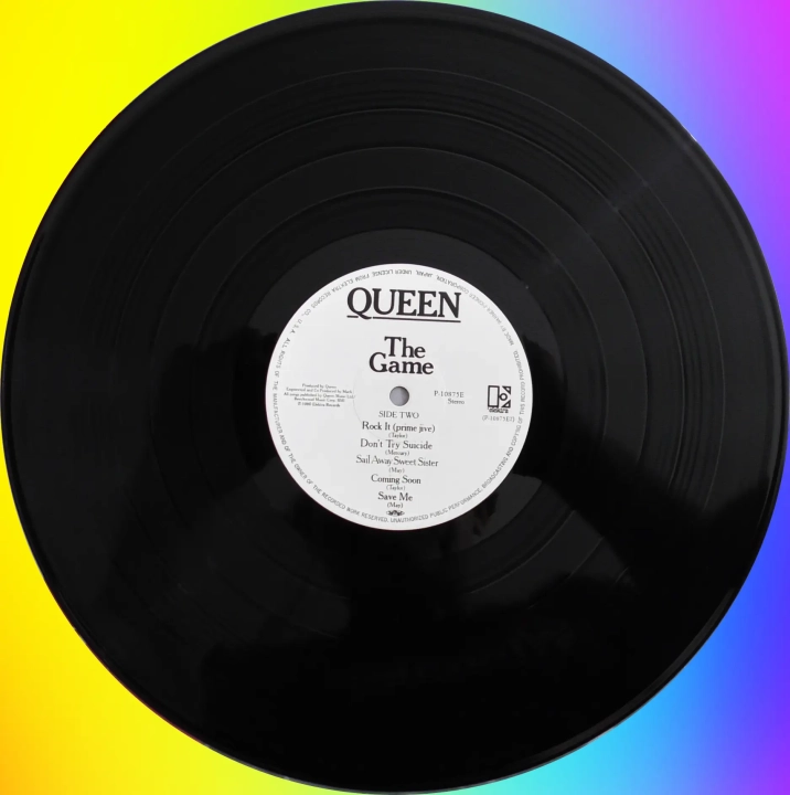 Queen – The Game Elektra – P-10875E Japan Press.