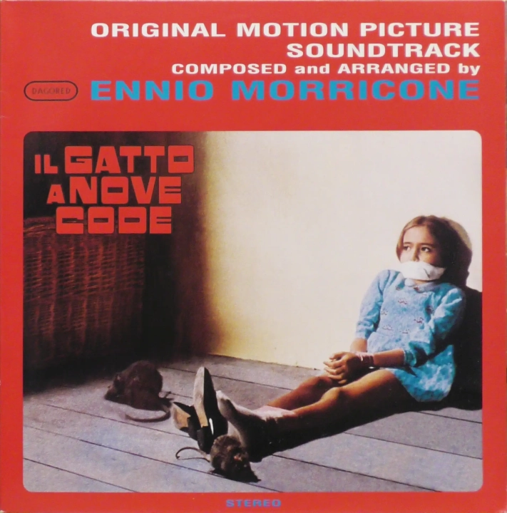 Ennio Morricone – Il Gatto A Nove Code (Original Motion Picture Soundtrack) Dagored – Red 111-1 + Poster