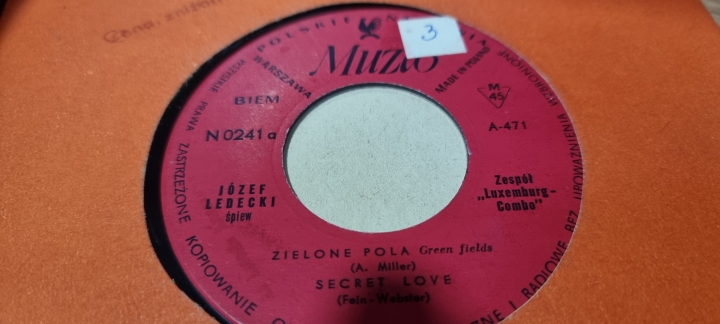 Józef Ledecki / Janusz Godlewski / Luxemburg-Combo – Zielone Pola Polskie Nagrania Muza – N 0241