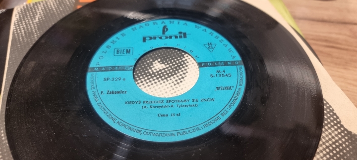 Wiślanie – Kiedyś Przecież Spotkamy Się Znów Pronit – SP-329