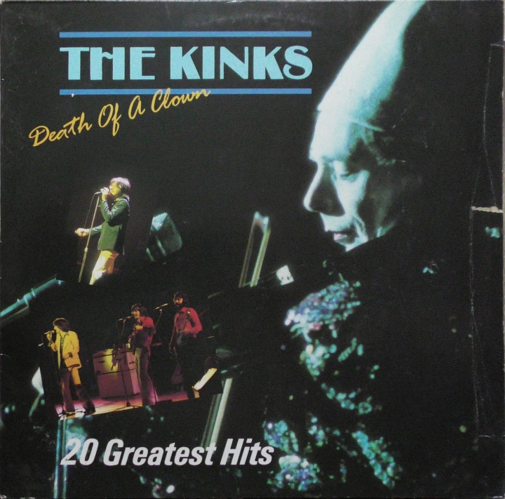 The Kinks – Death Of A Clown - 20 Greatest Hits PRT – PRLP 21