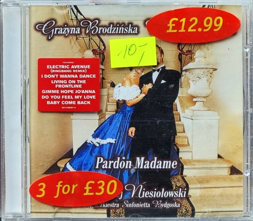 Grażyna Brodzińska, Boguslaw Morka, Maciej Niesiołowski – Pardon Madame NEGRO – CD 042