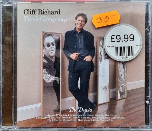 Cliff Richard – Two's Company (The Duets) EMI – 0094637707227