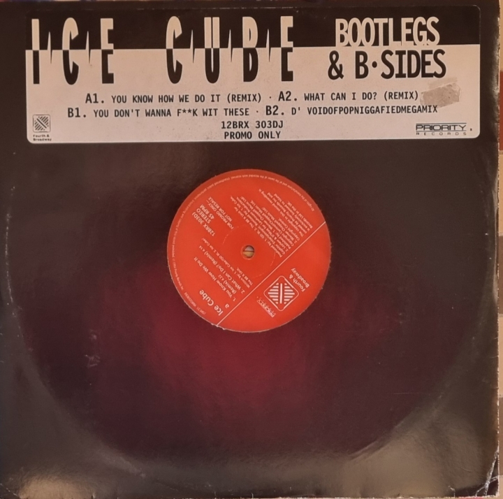 Ice Cube – Bootlegs &amp;amp; B-Sides Priority Records – 12BRX 303DJ