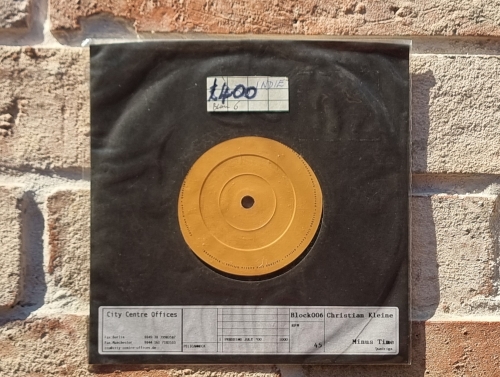 Christian Kleine – Minus Time 	City Centre Offices – Block006