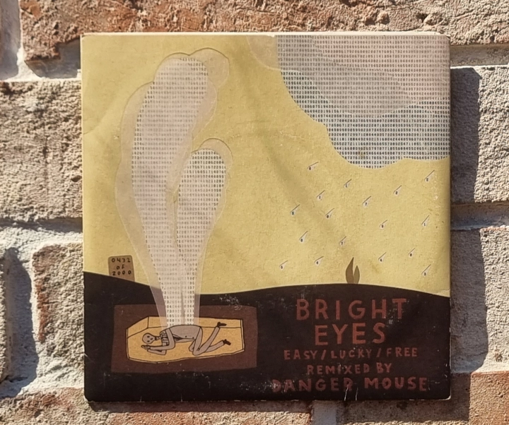 Super Furry Animals / Bright Eyes – Lazerbeam / Easy/Lucky/Free Saddle Creek – DM-01