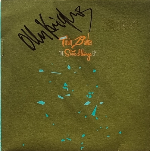 Turin Brakes – The State Of Things EP Cover signed by Ollie Knights	Source – SOUR V008