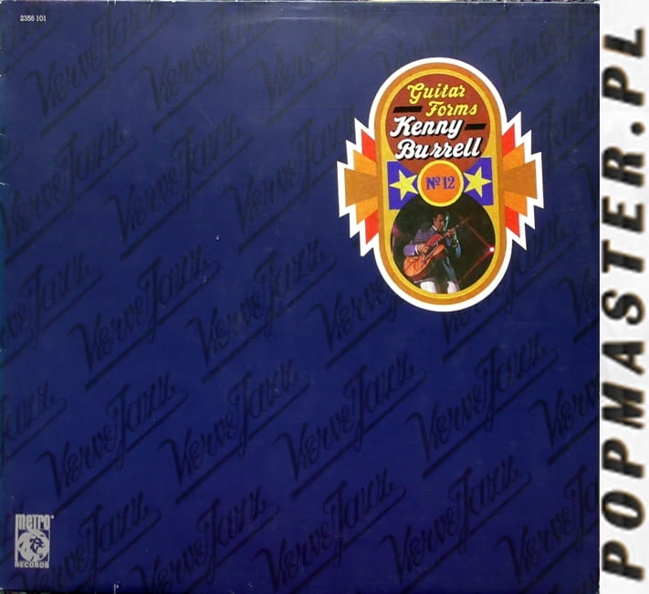 Kenny Burrell ‎– Guitar Forms Metro Records ‎– 2356 101 Vinyl, LP, Album 