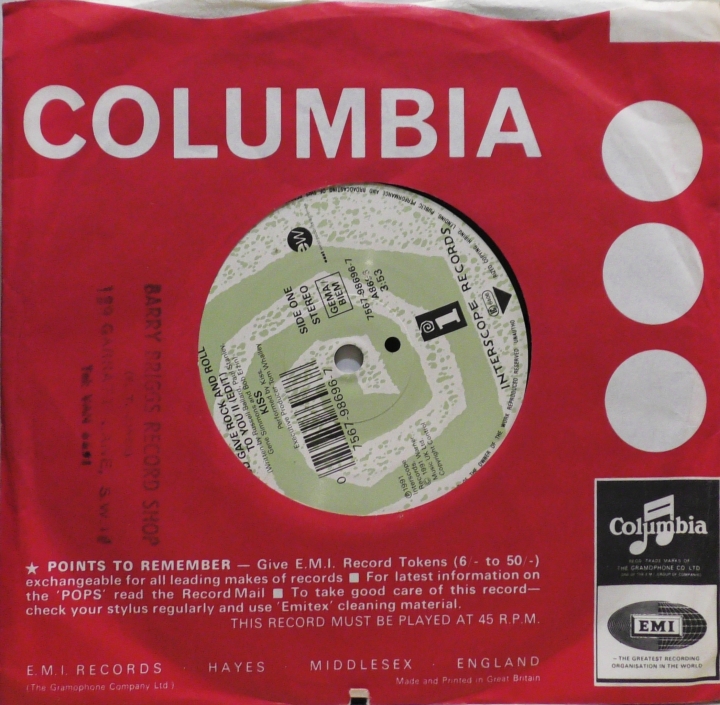 Kiss / King's X – God Gave Rock &amp; Roll To You II / Junior's Gone Wild EastWest Records America – 7567-98696-7