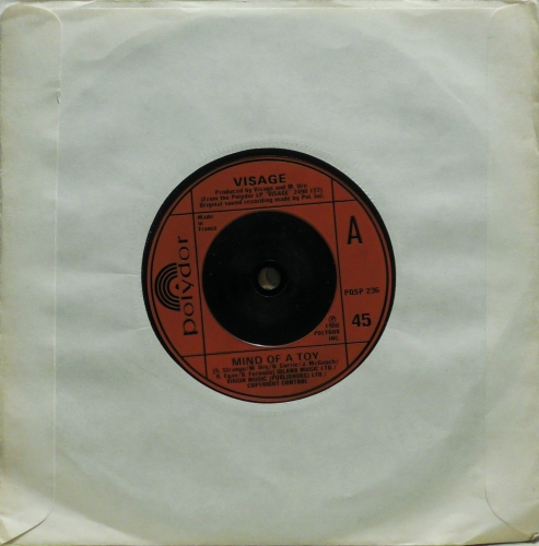 Visage – Mind Of A Toy Polydor – POSP 236