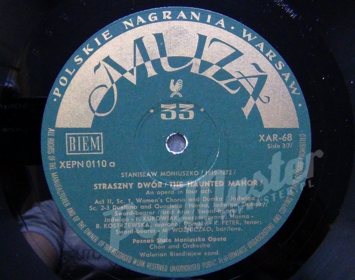 Stanisław Moniuszko Straszny Dwór The Haunted Manor XEPN 0109/12 Walerian Bierdiajew 4 LP Set Box http://popmaster.pl/