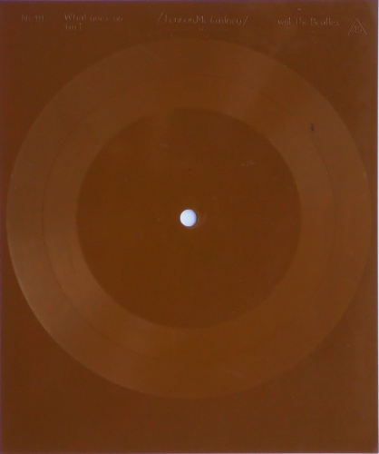 The Beatles – What Goes On / Girl K. Milbauer Wytwórnia Pocztówek Dźwiękowych – Nr.111