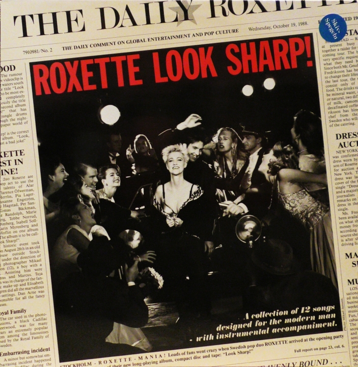 Roxette – Look Sharp! Parlophone – 7910981