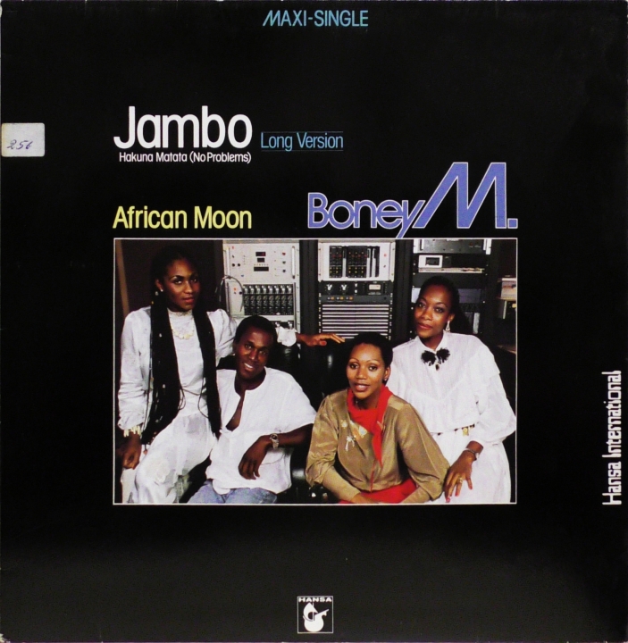 Boney M. – Jambo - Hakuna Matata (No Problems) (Long Version) Hansa – 600 922