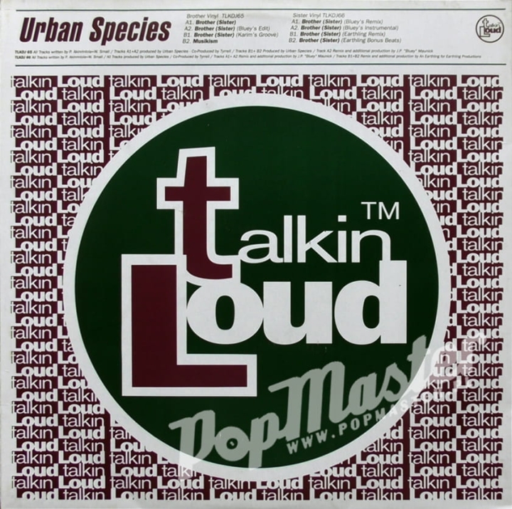Talkin' Loud Urban Species Brother (Sister) Promo TLKDJ65/66