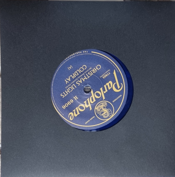 Coldplay – Christmas Lights Parlophone – R 6906 Autography all members