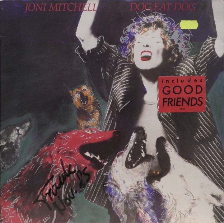 Joni Mitchell – Dog Eat Dog Geffen Records – GEF 26455