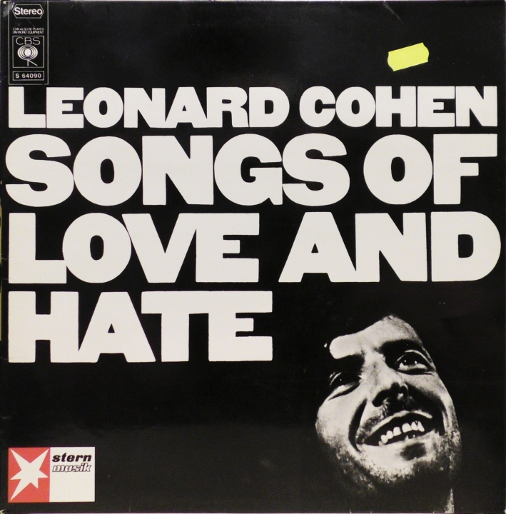 Leonard Cohen – Songs Of Love And Hate Stern Musik – S 64090