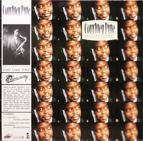 Courtney Pine – Destiny's Song + The Image Of Pursuance Antilles New Directions – AN 8725