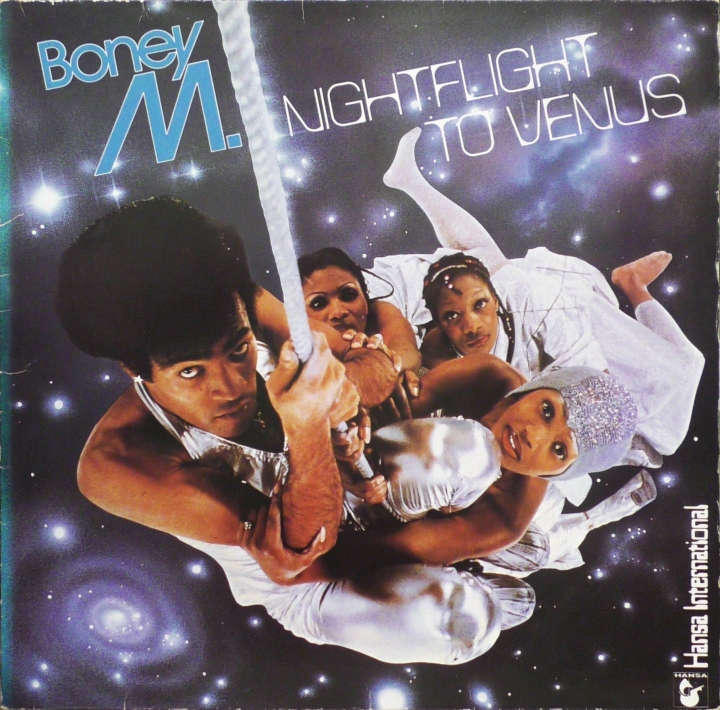 Boney M. – Nightflight To Venus Hansa International – 26 026 OT + Postcards