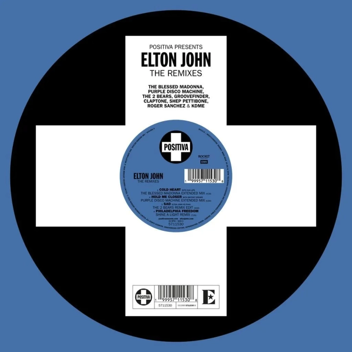Elton John - Positiva Presents: Elton John - The Remixes LABEL : Positiva/EMI