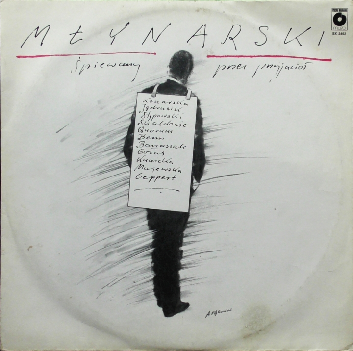 Młynarski Śpiewany Przez Przyjaciół Polskie Nagrania Muza – SX 2452