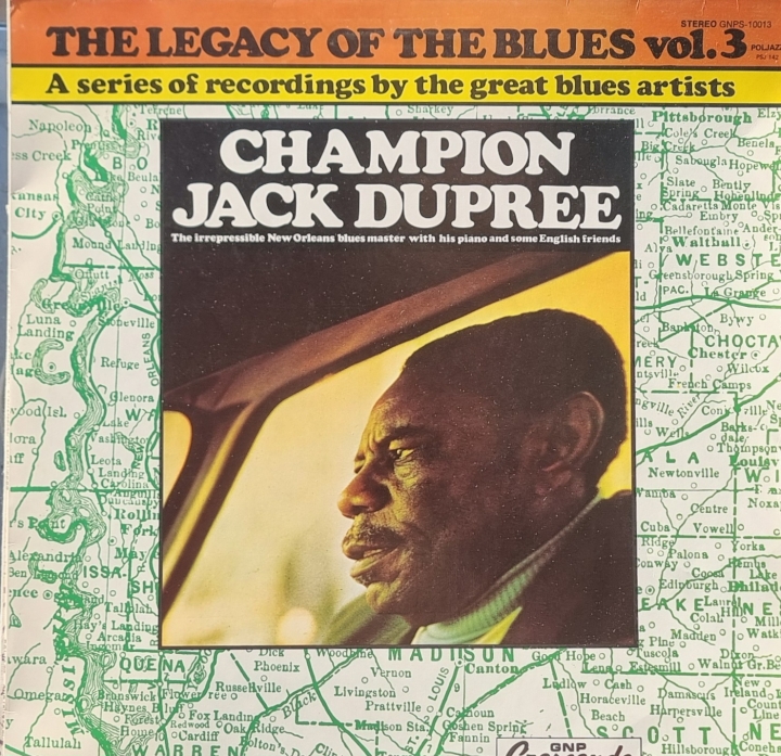 Champion Jack Dupree – The Legacy Of The Blues Vol. 3 Poljazz – PSJ 142