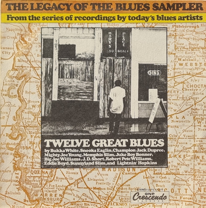The Legacy Of The Blues Sampler - Twelve Great Blues Poljazz – PSJ-146