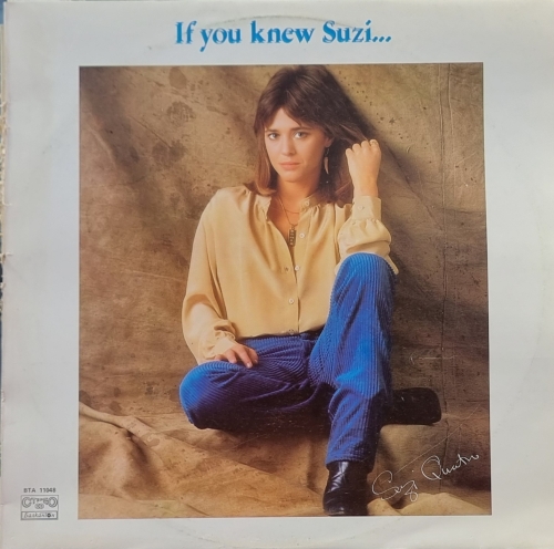Suzi Quatro ‎– If You Knew Suzi... Балкантон ‎– ВТА 11048