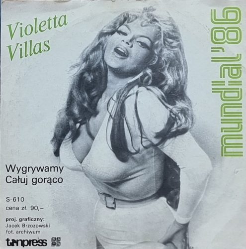 Violetta Villas – Mundial '86 Tonpress – S-610