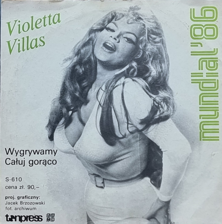 Violetta Villas – Mundial '86 Tonpress – S-610