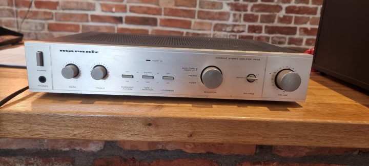 Turntable, Marantz, JJ, 120, Amplifier, Marantz, PM-25
