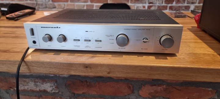 Gramofon Marantz JJ 120 + Wzmacniacz Marantz PM-25 v