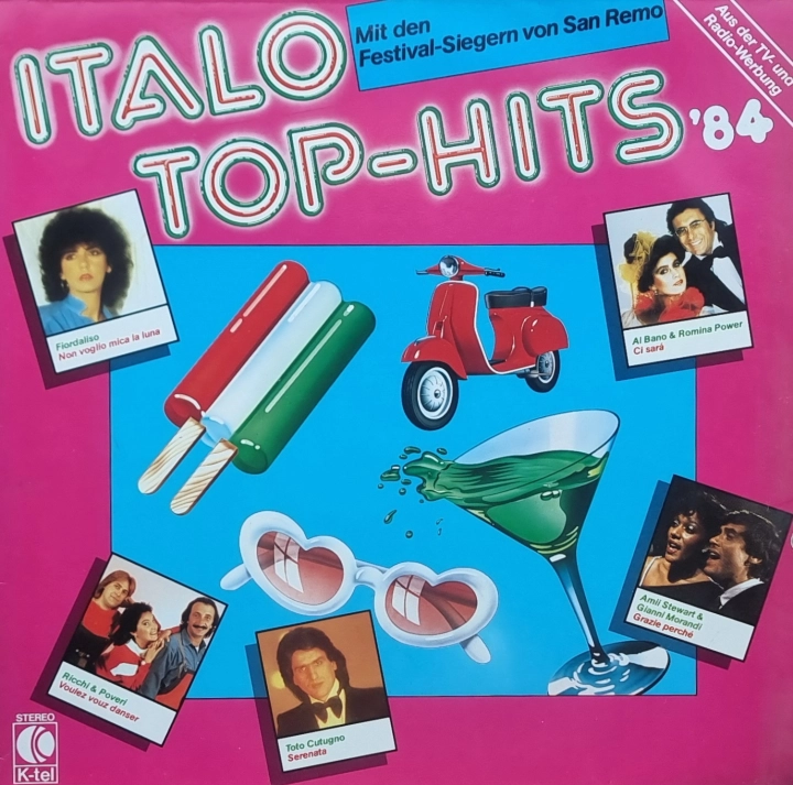 Italo Top-Hits '84 - Mit Den Festival-Siegern Von San Remo K-Tel – TG 1491