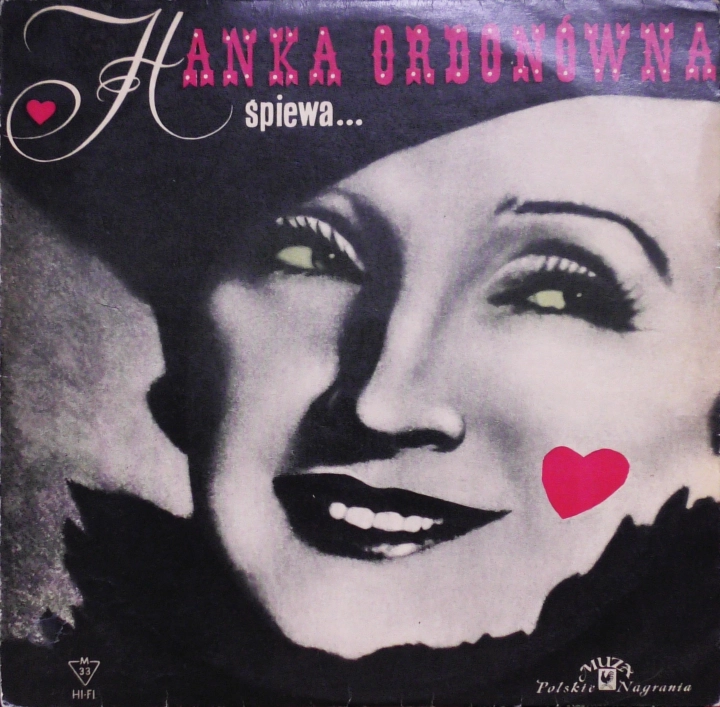 Hanka Ordonówna – Śpiewa... Polskie Nagrania Muza – L 0382