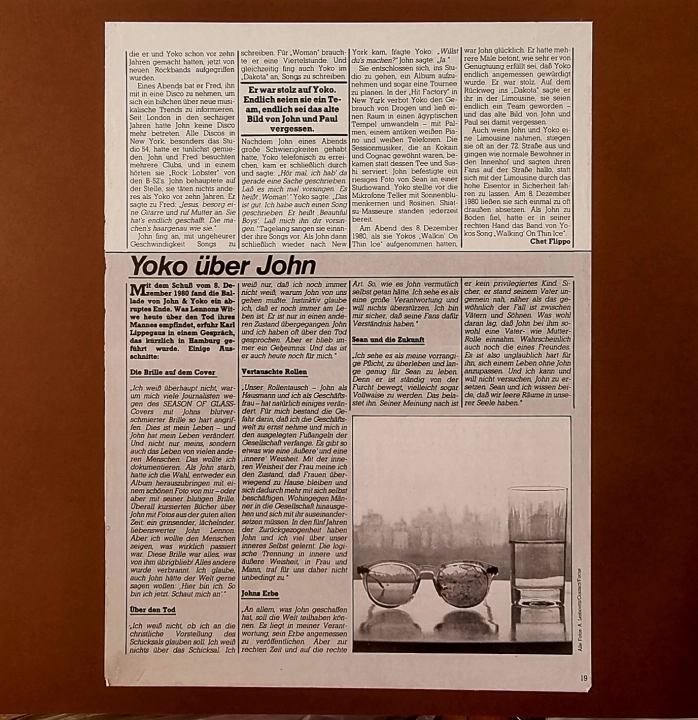 John Lennon & Yoko Ono – Milk And Honey Polydor – 817 160-1