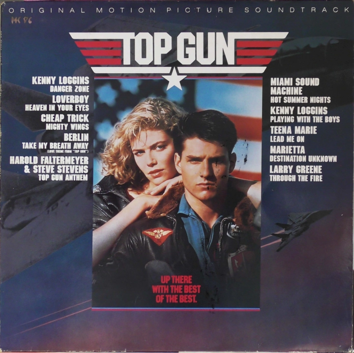 Top Gun (Original Motion Picture Soundtrack) CBS – CBS 70296,