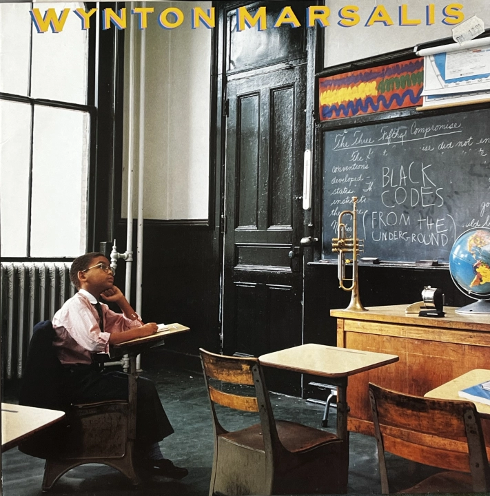 Wynton Marsalis – Black Codes (From The Underground) CBS – CBS 26686