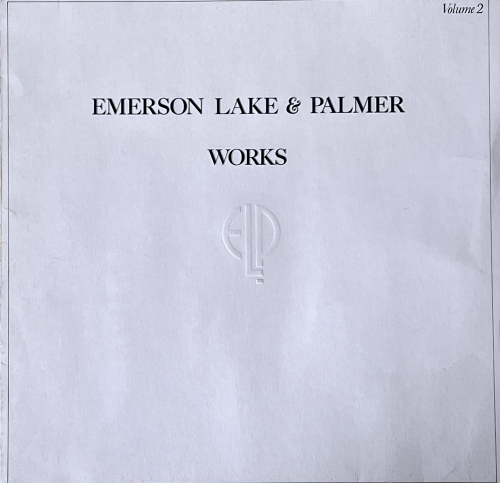 Emerson Lake & Palmer – Works (Volume 2) Ariola – 25 553 XOT, Embossed Cover