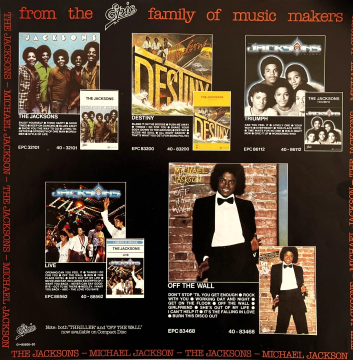 Michael,Jackson-Thriller,Epic,EPC,85930
