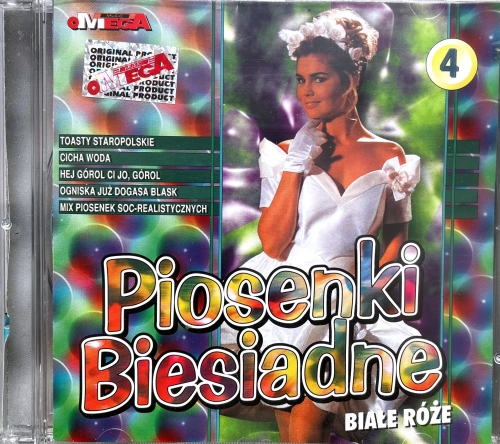 Floryda Dance Band – Piosenki Biesiadne 4 Białe Róże Omega Music – CD0-176