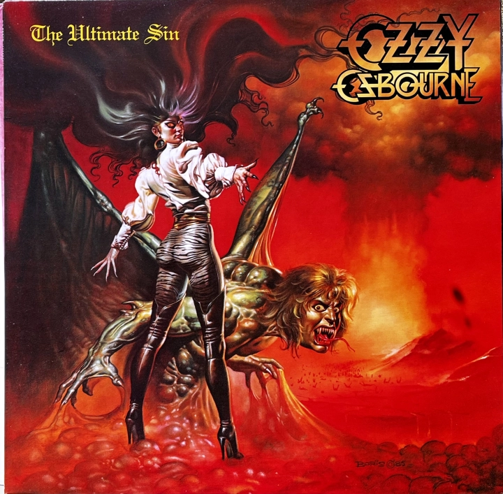 Ozzy Osbourne – The Ultimate Sin 	Epic – EPC 26404