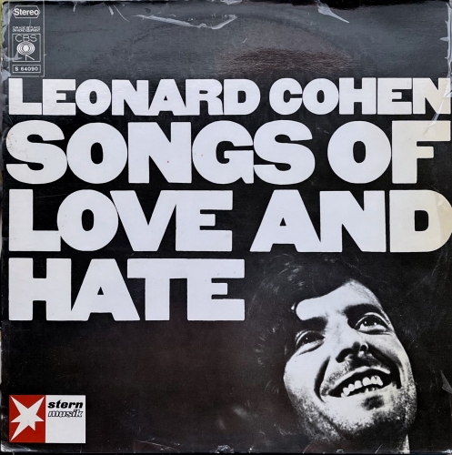 Leonard Cohen – Songs Of Love And Hate Stern Musik – S 64090