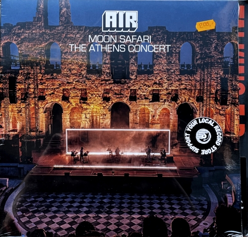 Air - Moon Safari - Live Theatre Herodes Atticus, Athènes LABEL : Warner Music France