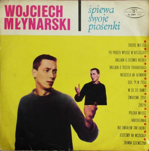 Wojciech Młynarski – Śpiewa Swoje Piosenki Polskie Nagrania Muza – XL 0369
