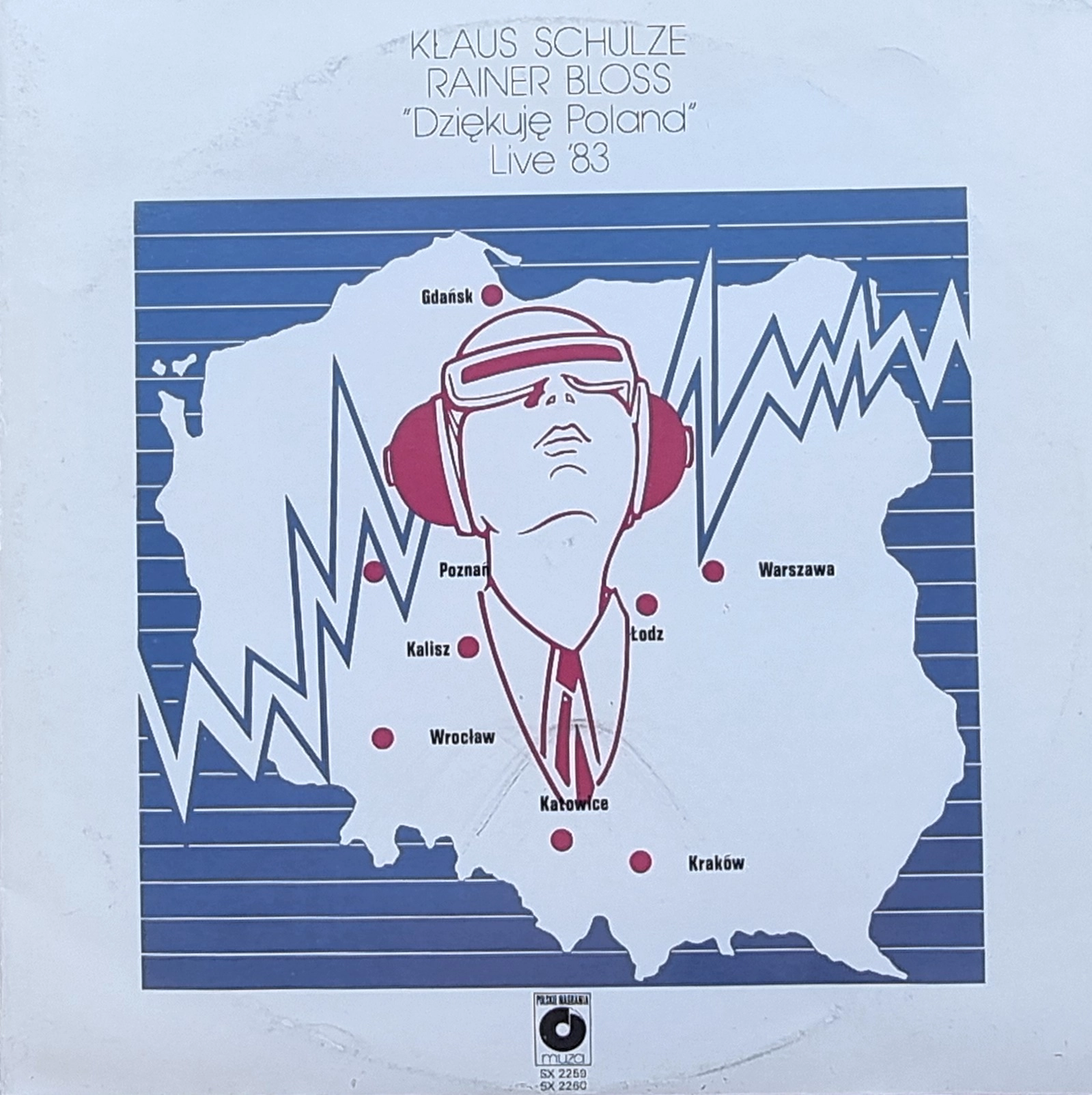 Klaus Schulze & Rainer Bloss – Dziękuję Poland Live '83 2 Płyty